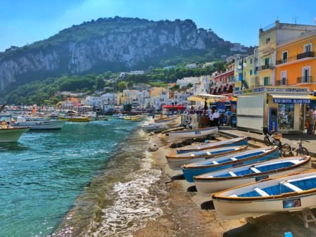 Como chegar em Capri na Costa Amalfitana